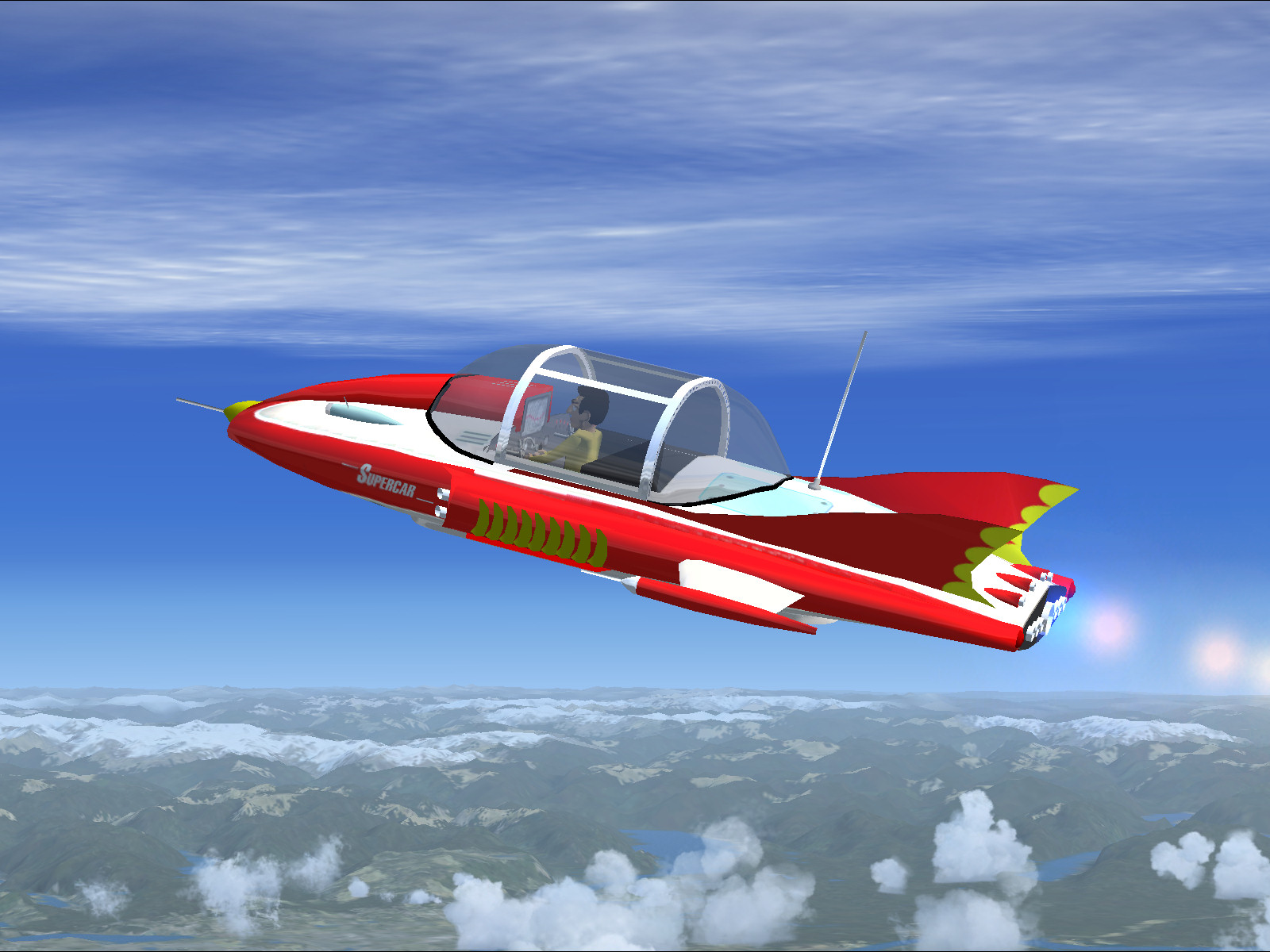 Hypersonic in Microsoft Flight Simulator X