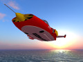 Gerry Anderson's Supercar - 3D Model in OpenSim