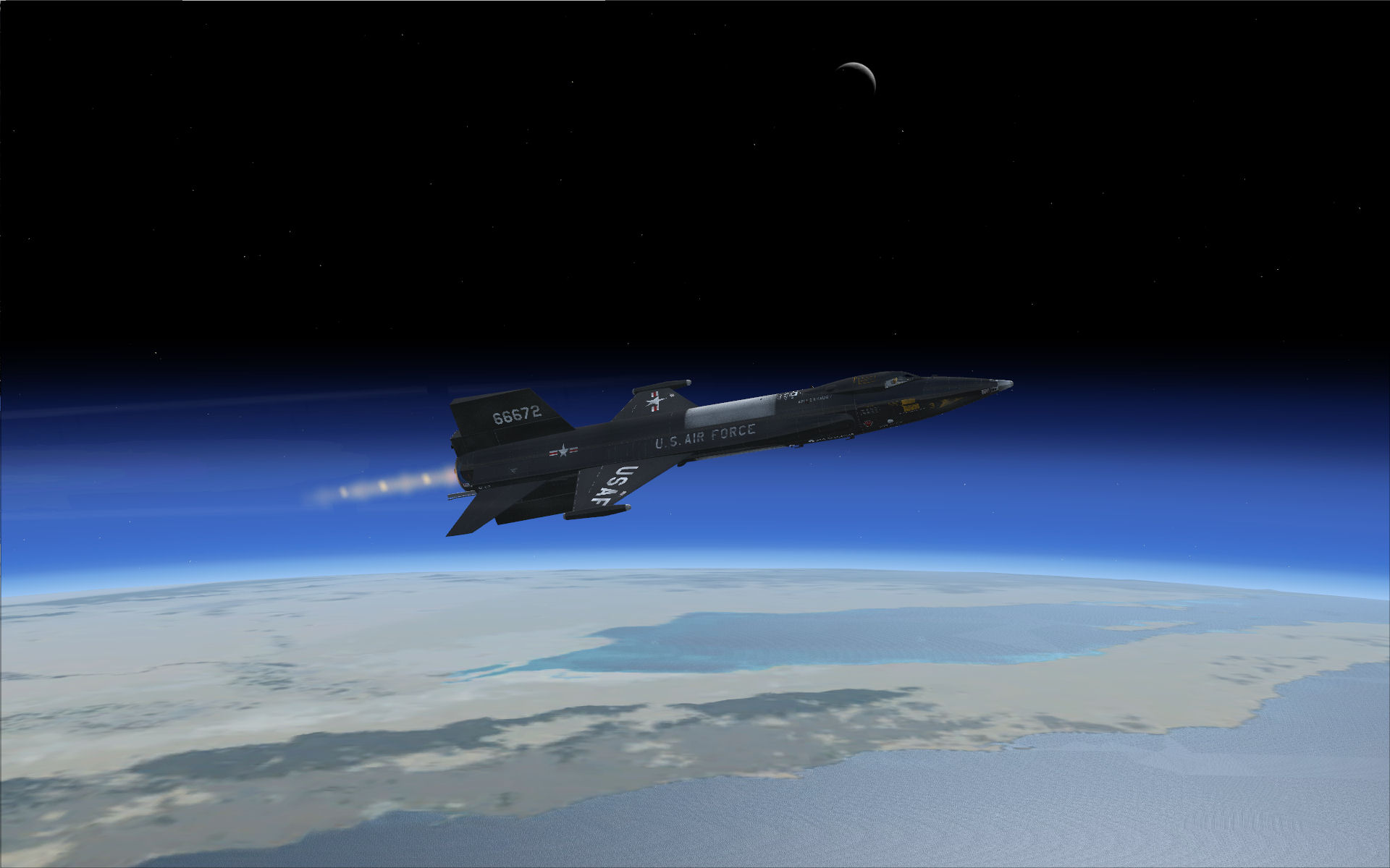 Hypersonic in Microsoft Flight Simulator X