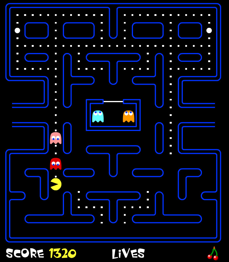 pacman full screen